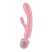 Satisfyer Triple Lover - G-pont és masszírozó vibrátor (pink)