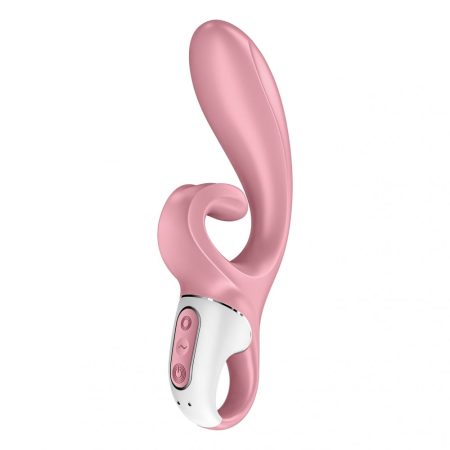 Satisfyer Hug Me - okos csiklókaros vibrátor (pink)