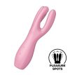 Satisfyer Threesome 3 - akkus csiklóvibrátor (pink)