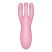 Satisfyer Threesome 4 - okos csiklóvibrátor (pink)