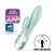 Satisfyer Air Pump Bunny 5 - okos pumpálható vibrátor (menta)