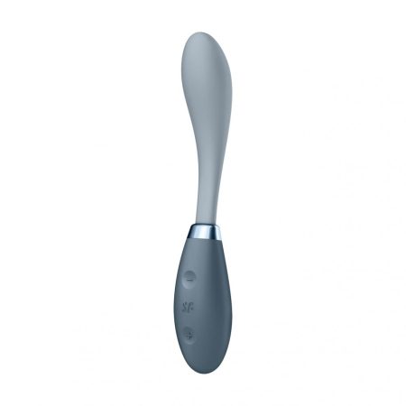 Satisfyer G-Spot Flex 3 - akkus G-pont vibrátor (szürke)