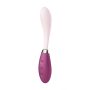   Satisfyer G-Spot Flex 3 - akkus G-pont vibrátor (pink-bordó)