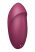 Satisfyer Tap & Climax 1 - 2in1 vibrátor és csiklóizgató (piros)