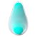 Satisfyer Mermaid Vibes - léghullámos csiklóizgató (menta-pink)