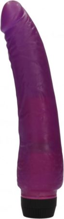 Jelly Vibrator Lavender 1 - Levendulaszínű zselés vibrátor