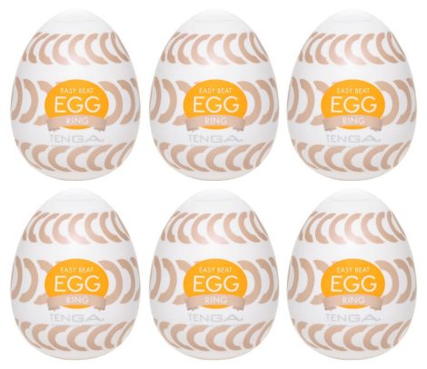 TENGA Egg Ring - maszturbációs tojás (6db)