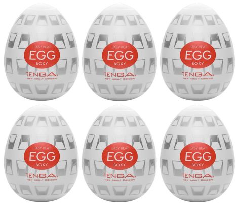 TENGA Egg Boxy - maszturbációs tojás (6db)