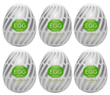 TENGA Egg Brush - maszturbációs tojás (6db)