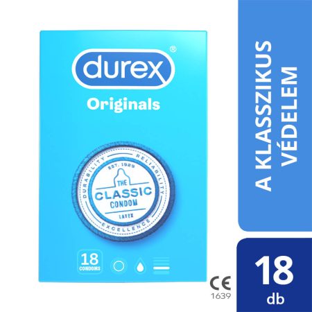 Durex Classic - óvszer (18db)