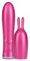   Durex Tease & Vibe - rúdvibrátor nyuszis csiklóizgatóval (pink)