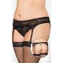 Garterbelt 3305 - Plus Size - black XXL