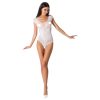 Passion BS064 - nyitott necc body (fehér) - S-L