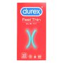 Durex Feel Thin Slim Fit - élethű érzés óvszer (10db)