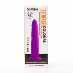   X-MEN 6.5" Dildo Colours Pleasure Flesh 2 - Szilikon letapasztható élethű dildó 16,5 cm (Testszínű)