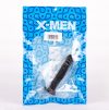 X-Men 5.5" Ultra Soft Dildo Black - Letapasztható élethű dildó - 14 cm (fekete)