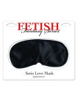   Satin Love Mask - Fetish Fantasy Series -  Fekete szatén szerelmi maszk