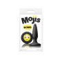 Moji's OMG - Emoji-s Fekete Anál dildó - plug  - M