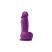 NS Novelties Colours Pleasures 4" Dildo - Szilikon letapasztható - Herés élethű dildó - 14 cm (Lila)