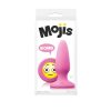 Moji's - OMG - Emoji-s Pink Anál dildó - plug  - M