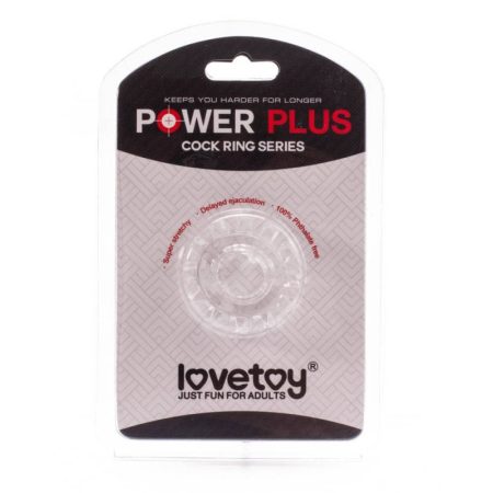 Power Plus áttetsző péniszgyűrű 6