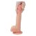 Lovetoy Nature Cock - tapadótalpas élethű dildó - 21cm (natúr)