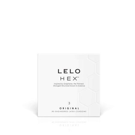 LELO Hex Original - luxus óvszer (3db)