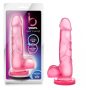 bjours Sweet N Hard 4 - talpas, herés dildó (pink)