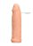 RealRock Penis Sleeve 6 - péniszköpeny (17cm) - natúr