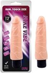 Chisa Novelties Real Touch XXX T-Skin Mike Vibe 7.3 inch Realisztikus vibrátor - 18,5cm (Bőrszínű)