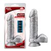 Chisa Novelties Ben Dover Letapasztható - Herés élethű dildó - 19,5cm x 4,5cm (Ezüst)