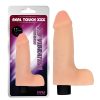 Chisa Novelties Real Touch XXX No.01 7.5 inch Realisztikus vibrátor herékkel - 19cm x 4cm (Bőrszínű)