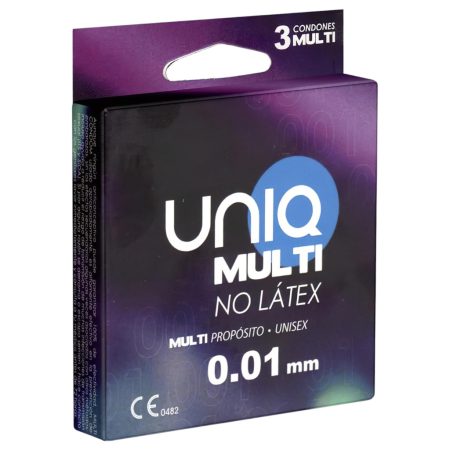 Uniq - latexmentes óvszer (3db)