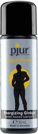 pjur®superhero Energetizáló - Stimuláló vízbázisú síkosító férfiaknak - 30 ml