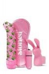 Stoner Budz Bunny - G-pont vibrátor szett (4 részes) - pink