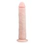 Easytoys - tapadótalpas extra nagy dildó (28,5cm) - natúr