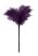 GP Small Feather Tickler Purple - Cirógató toll - 20cm (Lila)