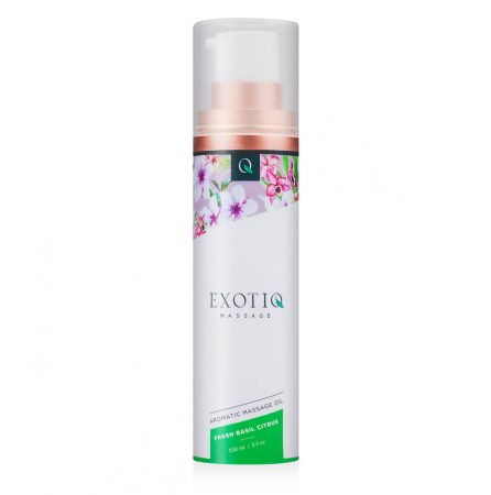 Exotiq - illatos masszázsolaj - bazsalikom-citrom (100ml)