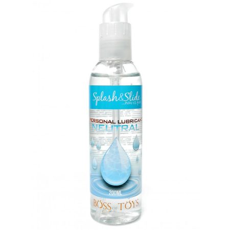 Boss of Toys Splash&Slide Neutral vízalapú síkosító (200 ml)