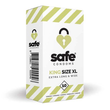 SAFE King Size XL - extra nagy óvszer (10db)