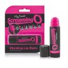 Screaming Lip Balm - rúzs vibrátor (fekete-pink)