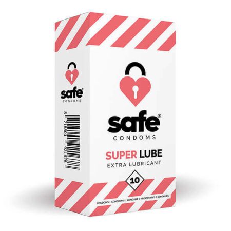 SAFE Super Lube - extra síkos óvszer (10db)