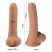 Tracy's Dog Uncut Foreskin - herés dildó (21cm) - natúr