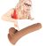 Tracy's Dog Uncut Foreskin - herés dildó (21cm) - natúr